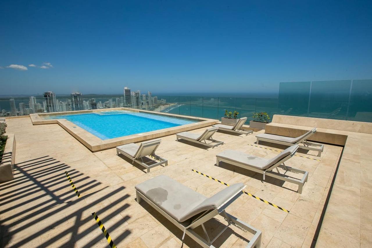 Apartamento En Edificio Murano Elite Frente A Las Playas De Bocagrande Cartagena Exterior foto