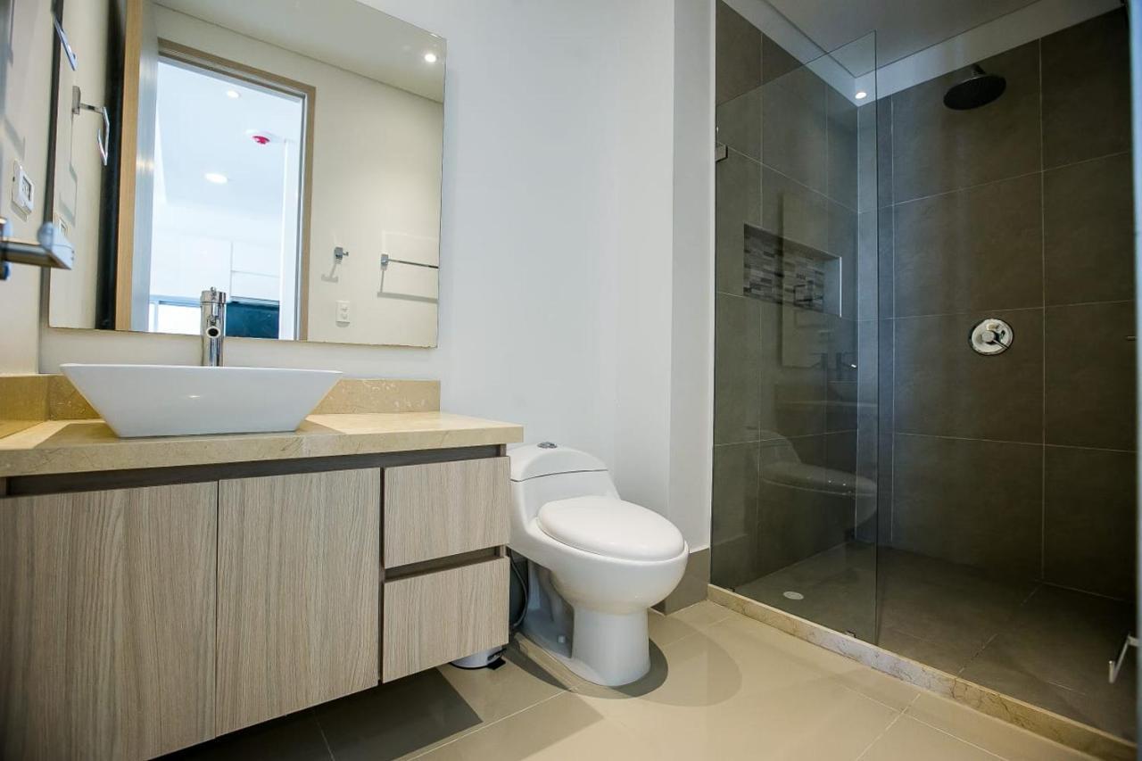 Apartamento En Edificio Murano Elite Frente A Las Playas De Bocagrande Cartagena Exterior foto