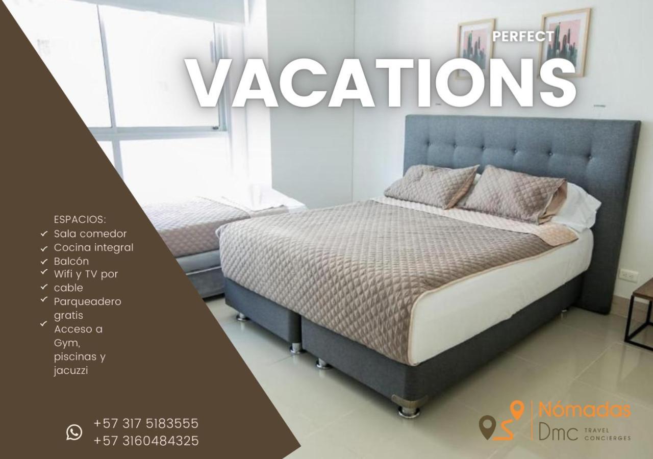 Apartamento En Edificio Murano Elite Frente A Las Playas De Bocagrande Cartagena Exterior foto